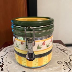 Floral Ceramic Jar 🏺 by WCL Pottery